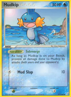 Mudkip Common card from Crystal Guardians