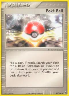 Poké Ball Uncommon card from Crystal Guardians
