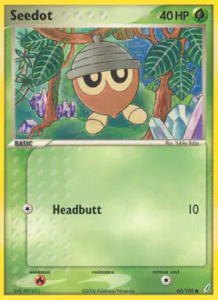 Seedot Common card from Crystal Guardians