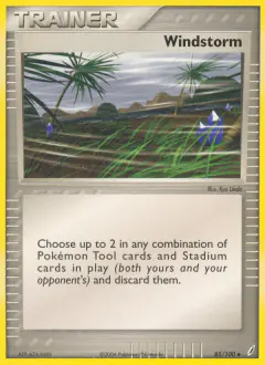Windstorm Uncommon card from Crystal Guardians