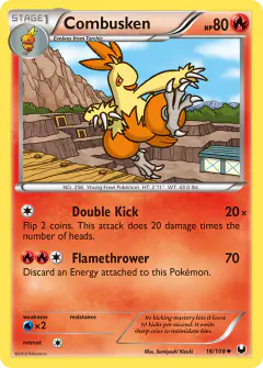 Combusken Uncommon card from Dark Explorers