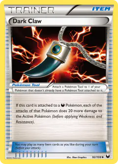 Dark Claw Uncommon card from Dark Explorers