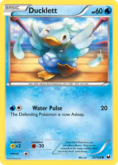 Ducklett Common card from Dark Explorers