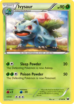 Ivysaur Uncommon card from Dark Explorers