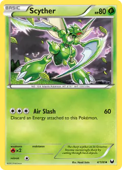 Scyther Uncommon card from Dark Explorers