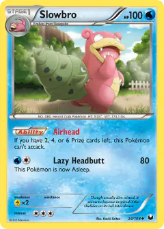 Slowbro Uncommon card from Dark Explorers