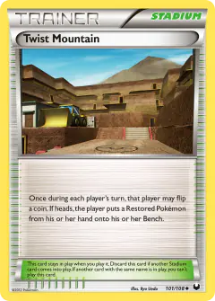 Twist Mountain Uncommon card from Dark Explorers