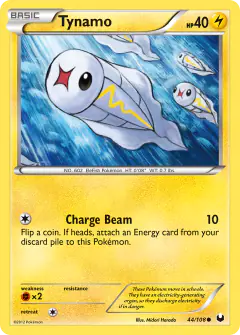 Tynamo Common card from Dark Explorers