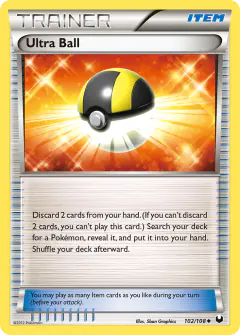 Ultra Ball Uncommon card from Dark Explorers