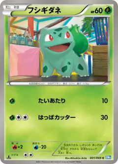 Bulbasaur Common card from Dark Rush