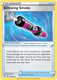 Billowing Smoke Uncommon card from Darkness Ablaze