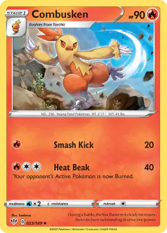 Combusken Uncommon card from Darkness Ablaze