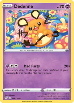 Dedenne Uncommon card from Darkness Ablaze