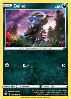 Deino Common card from Darkness Ablaze