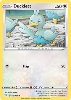 Ducklett Common card from Darkness Ablaze
