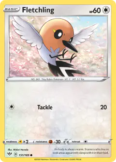 Fletchling Common card from Darkness Ablaze
