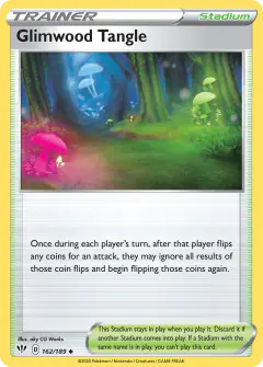 Glimwood Tangle Uncommon card from Darkness Ablaze