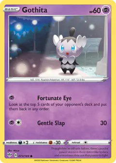 Gothita Common card from Darkness Ablaze