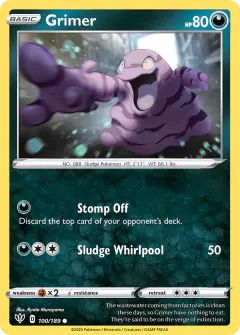Grimer Common card from Darkness Ablaze