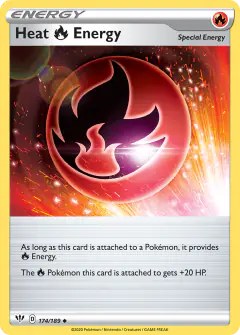 Heat Fire Energy Uncommon card from Darkness Ablaze