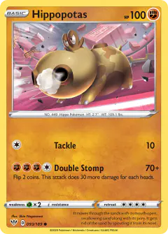Hippopotas Common card from Darkness Ablaze