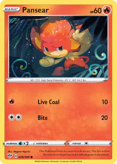 Pansear Common card from Darkness Ablaze