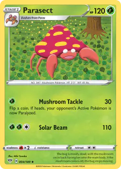 Parasect Uncommon card from Darkness Ablaze