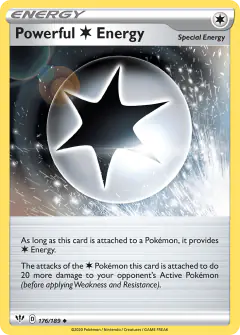 Powerful Colorless Energy Uncommon card from Darkness Ablaze