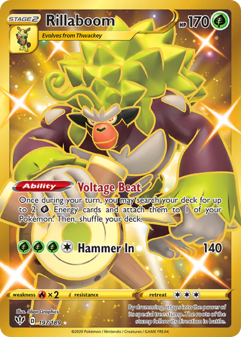 Rillaboom Rare Secret