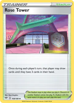 Rose Tower Uncommon card from Darkness Ablaze