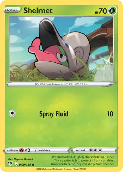 Shelmet Common card from Darkness Ablaze