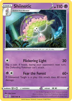 Shiinotic Uncommon card from Darkness Ablaze
