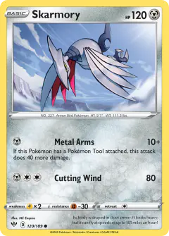 Skarmory Common card from Darkness Ablaze