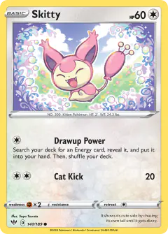 Skitty Common card from Darkness Ablaze