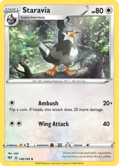 Staravia Uncommon card from Darkness Ablaze