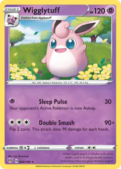 Wigglytuff Rare card from Darkness Ablaze