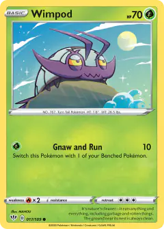 Wimpod Common card from Darkness Ablaze