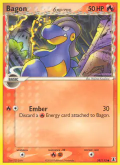 Bagon δ Common card from Delta Species