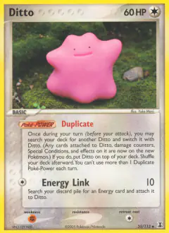 Ditto Uncommon card from Delta Species