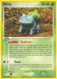 Ditto Uncommon card from Delta Species
