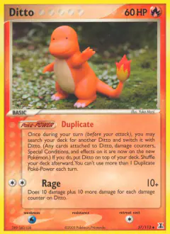 Ditto Uncommon card from Delta Species