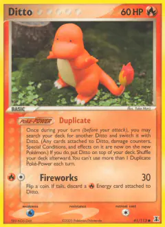 Ditto Common card from Delta Species