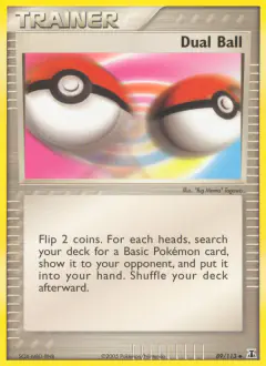 Dual Ball Uncommon card from Delta Species