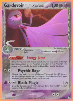 Gardevoir δ Rare Holo card from Delta Species