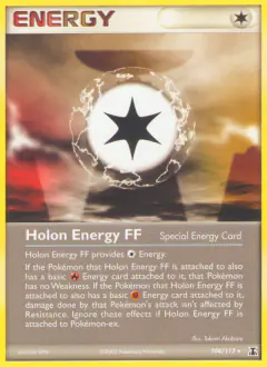 Holon Energy FF Rare card from Delta Species