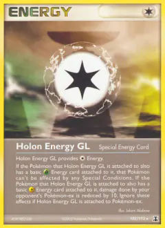 Holon Energy GL Rare card from Delta Species