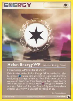 Holon Energy WP Rare card from Delta Species
