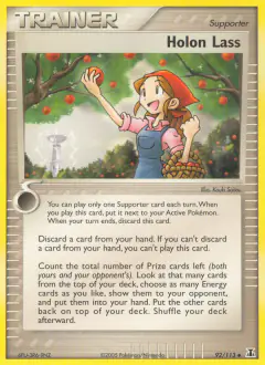 Holon Lass Uncommon card from Delta Species
