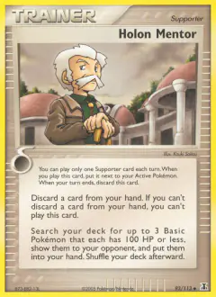 Holon Mentor Uncommon card from Delta Species