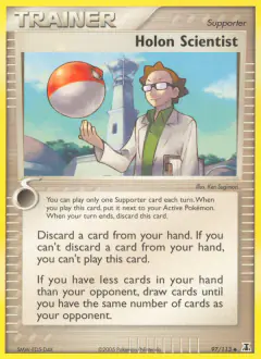 Holon Scientist Uncommon card from Delta Species
